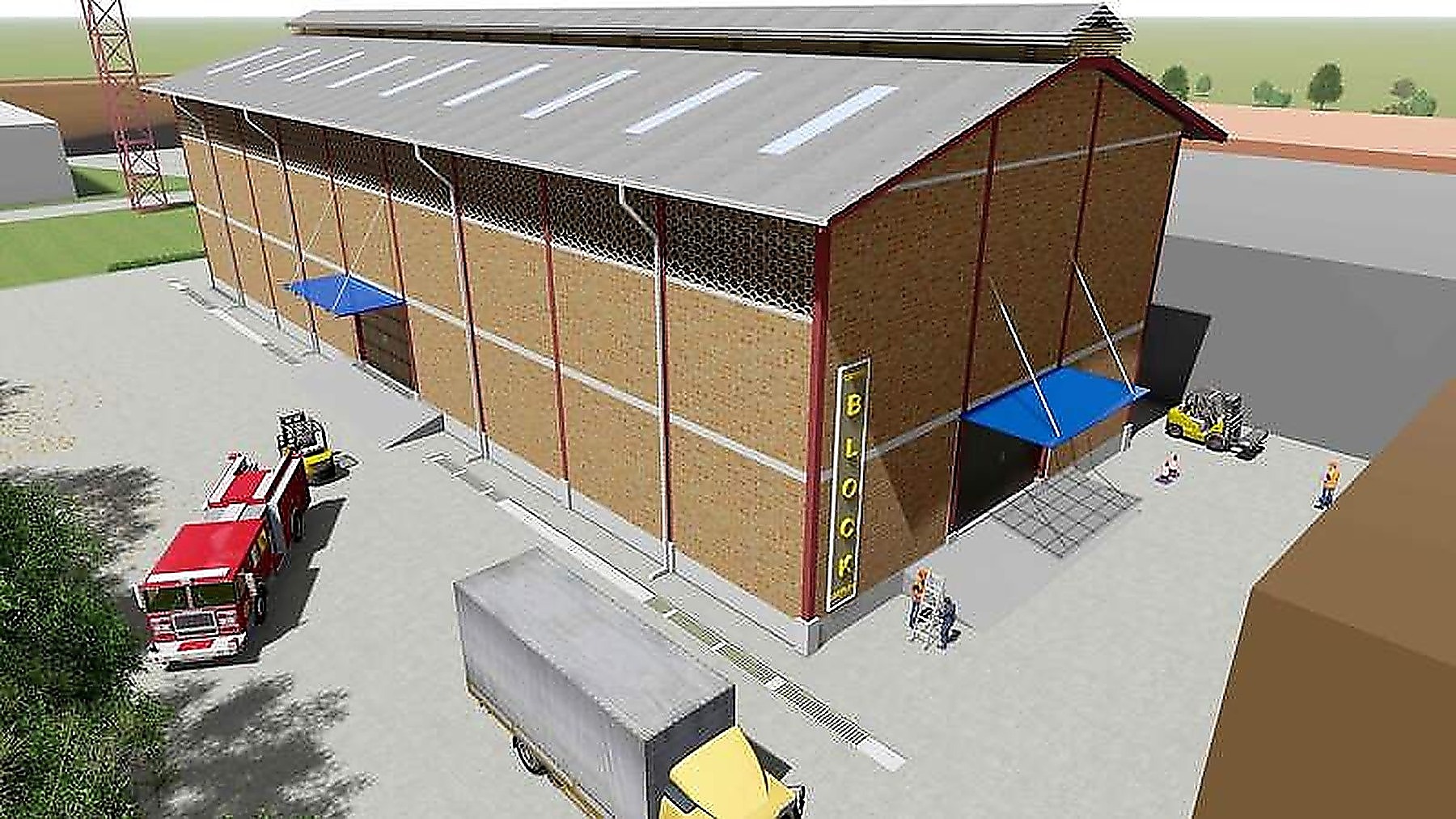 Mouka Warehouse — 3D Visualisation — view 2